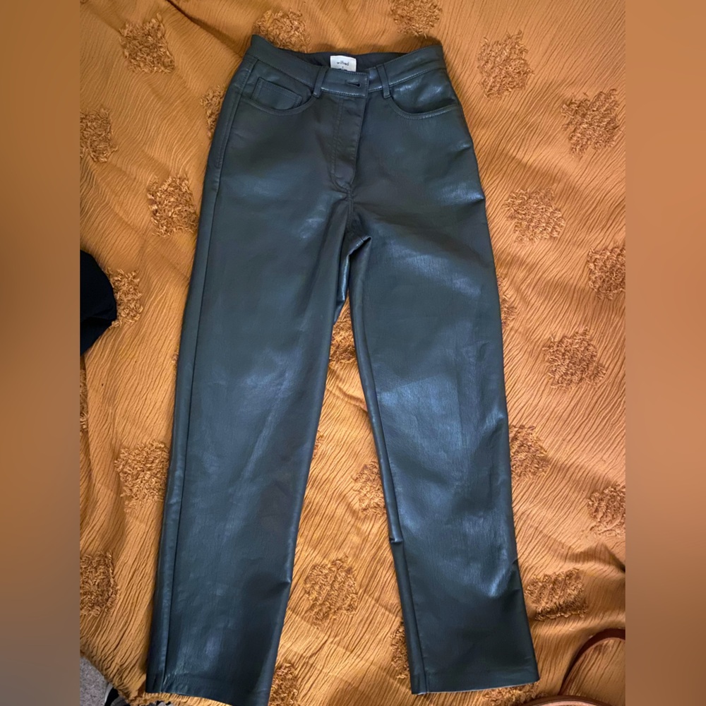 Aritzia Wilfred Melina Vegan Leather Pants
Size2